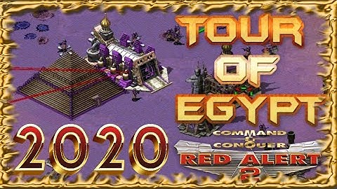 Tour of Egypt 2020 with Triggered Crates for FUN Command & Conquer Red Alert 2 Online Multiplayer
