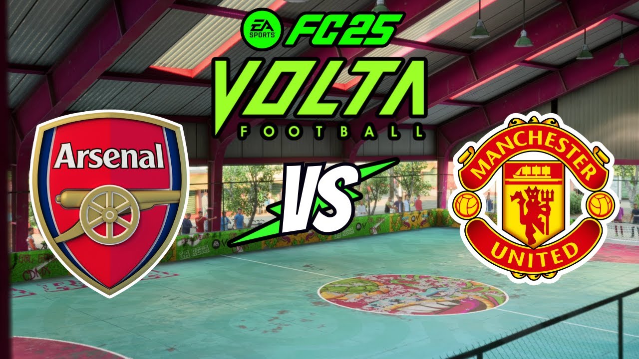 EA FC 25 Volta Football 3v3 Challenge Arsenal vs Manchester United