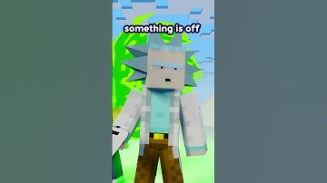 Rick and Morty Loop || Minecraft Animation || #shorts