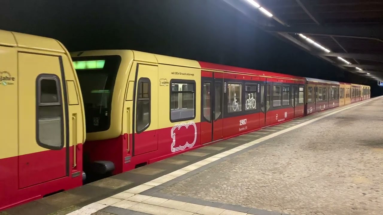 100 Jahre Berliner S-Bahn BR 481 in Grunewald