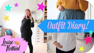 Curvy Maternity Outfit Diary!