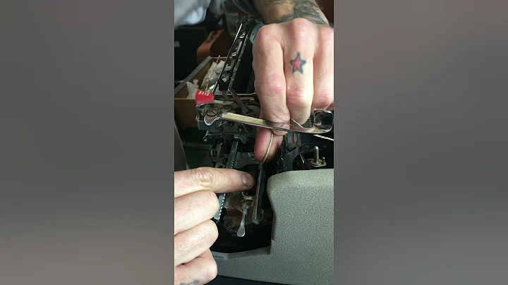 Royal Quiet Deluxe Drawband Repair