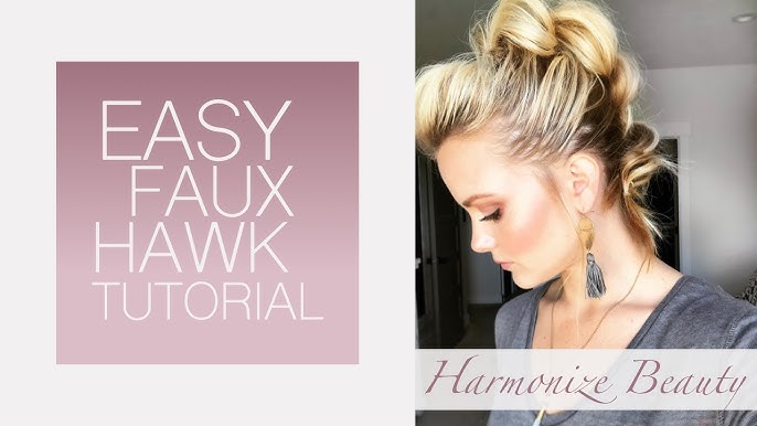Fail Of A Faux Hawk :D · A Mohawk Hairstyle · Hair Styling on Cut Out + Keep