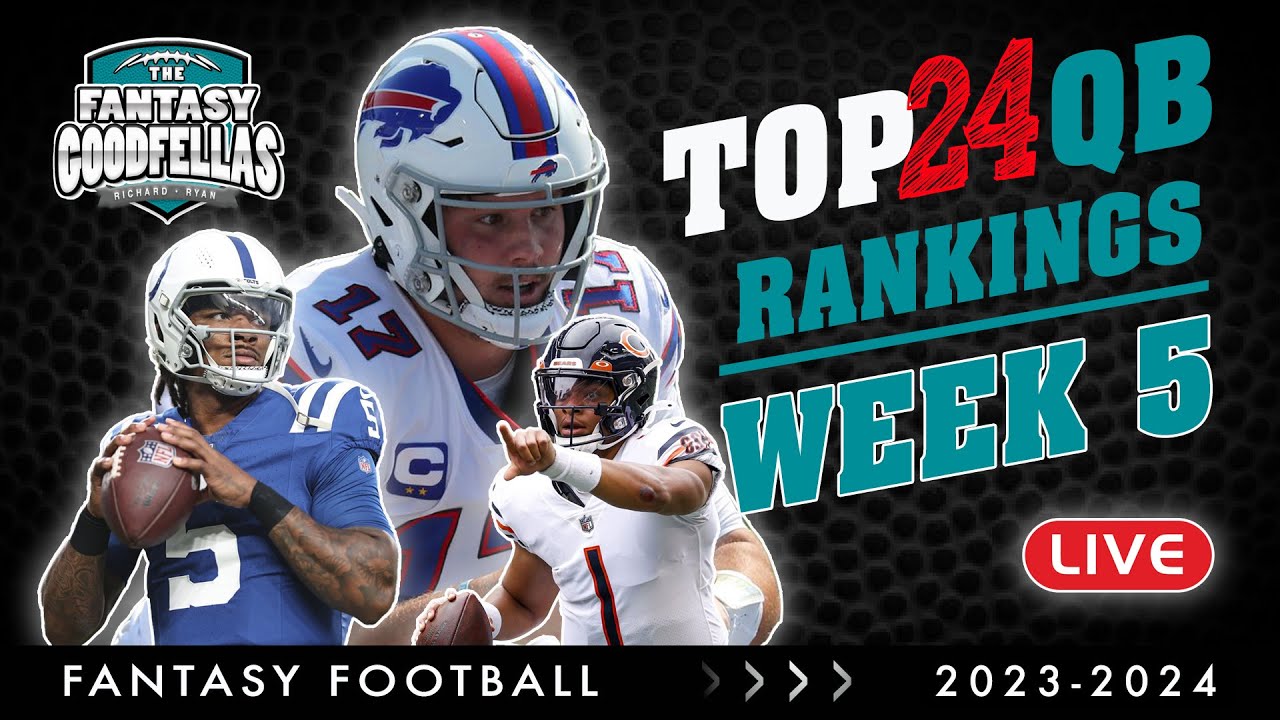 ff rankings week 5