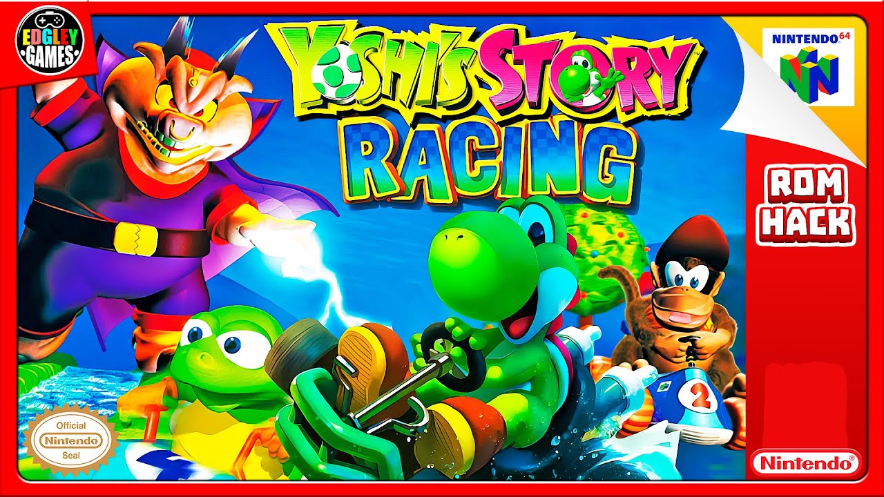 Yoshi Racing Game Yoshi's Racing Story v0.4 (N64) - Hack of Diddy Kong Racing 🎮 Let's ...