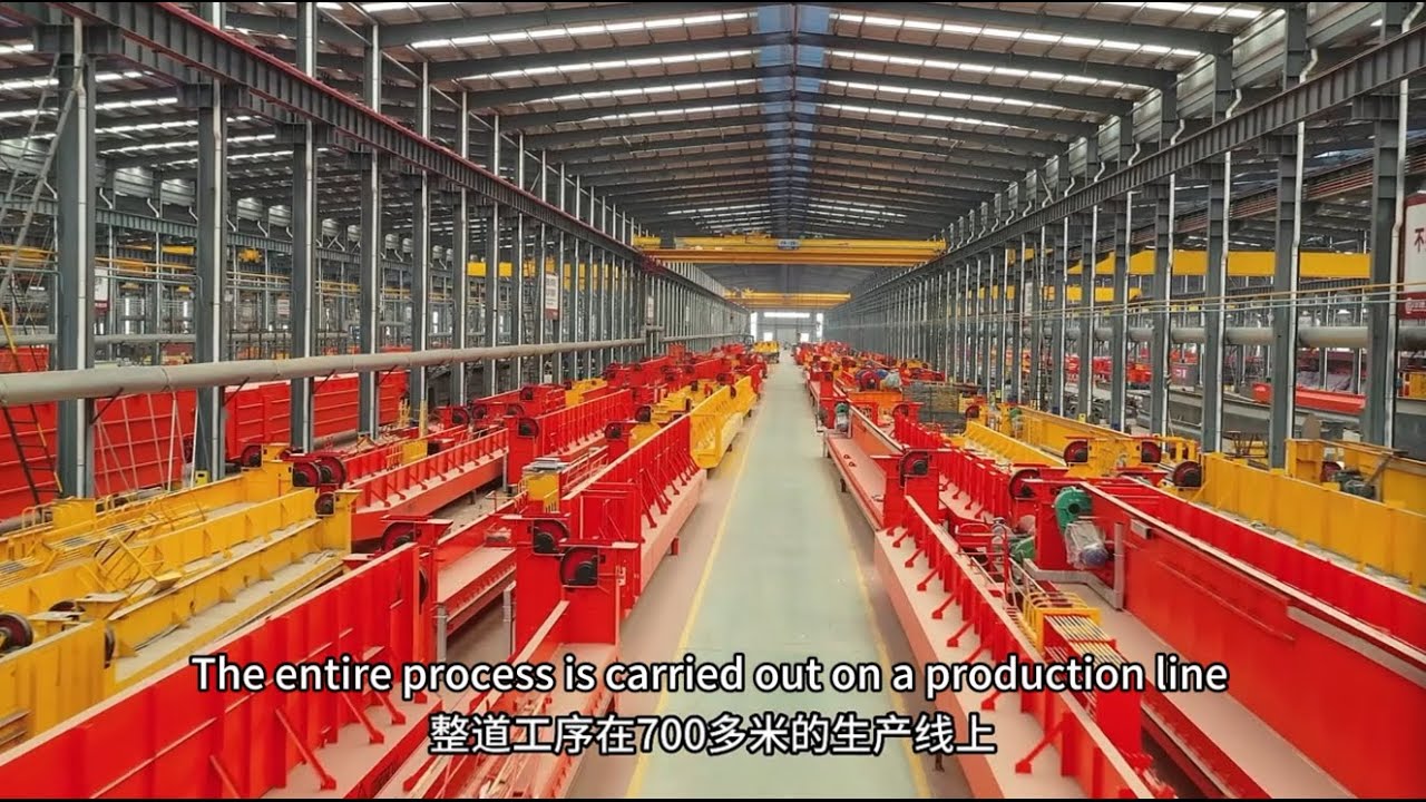 A Busy Crane in Hot Weather-Henan Mine Crane