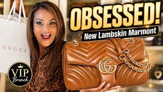 LUXURY HAUL | GUCCI MARMONT IN THE SOFTEST LAMBSKIN!