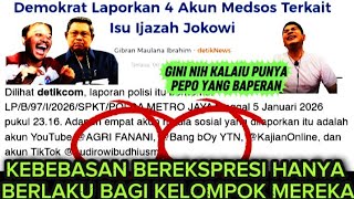 RESMI‼️ DEMOKRAT LAPORKAN 4 AKUN MEDSOS KE POLDA METROJAYA. EMANG BOLEH SE BAPER ITU? PEPO OH PEPO🤭