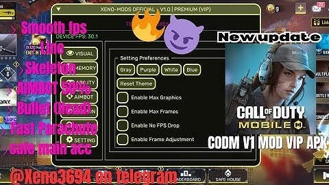 NEW UPDATE! | Call of Duty: Mobile MOD MENU 1.0.49 1.6.49 | 1.8.49 | 1.7.49 NO BAN VIP ANDROID/IOS