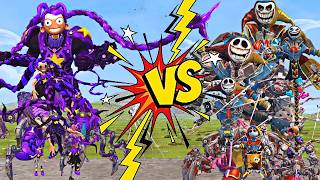 ALL SIZE COMPARISON PROTOTYPE vs ALL LILY FAMILY | NEW EVOLUTION POPPY PLAYTIME BATTLE | GARRY'S MOD