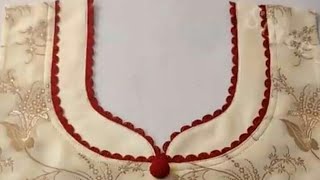 تعلمي الخياطه وانتي بالبيت✂️فصال الدشداشه العاديه بطريقه سهله جدا للمبتدئين   Blouse Design