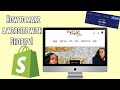 How to Create A Website on Shopify | Entrepreneur Series Ep.1