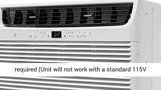 Frigidaire 18 000 BTU 230V Window Mounted Median with Temperature Sensing Remote Control Air Conditi
