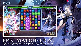 Heroes & Puzzles: Match-3 RPG (Gameplay Android) screenshot 1