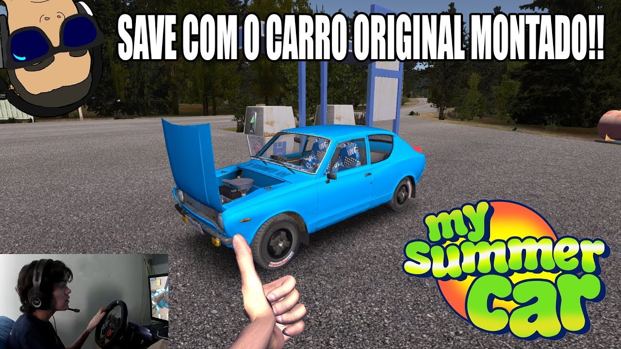 My Summer Car live montando o carro 