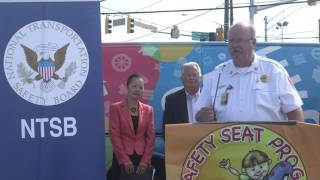 NTSB Vice Chairman Dinh-Zarr Briefs Media on transportation safety for school age children