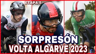 RESUMEN ETAPA 5 ➤ VOLTA ALGARVE 2023 🇵🇹 Sorpresón