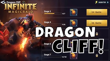 FARMING THE DRAGON CLIFFS! [FHG INFINITE MAGICRAID]