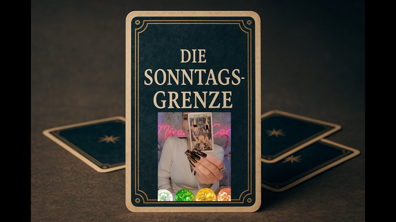 Die Sonntagsgrenze : Diese Menschen / Energien ignorierst Du jetzt !