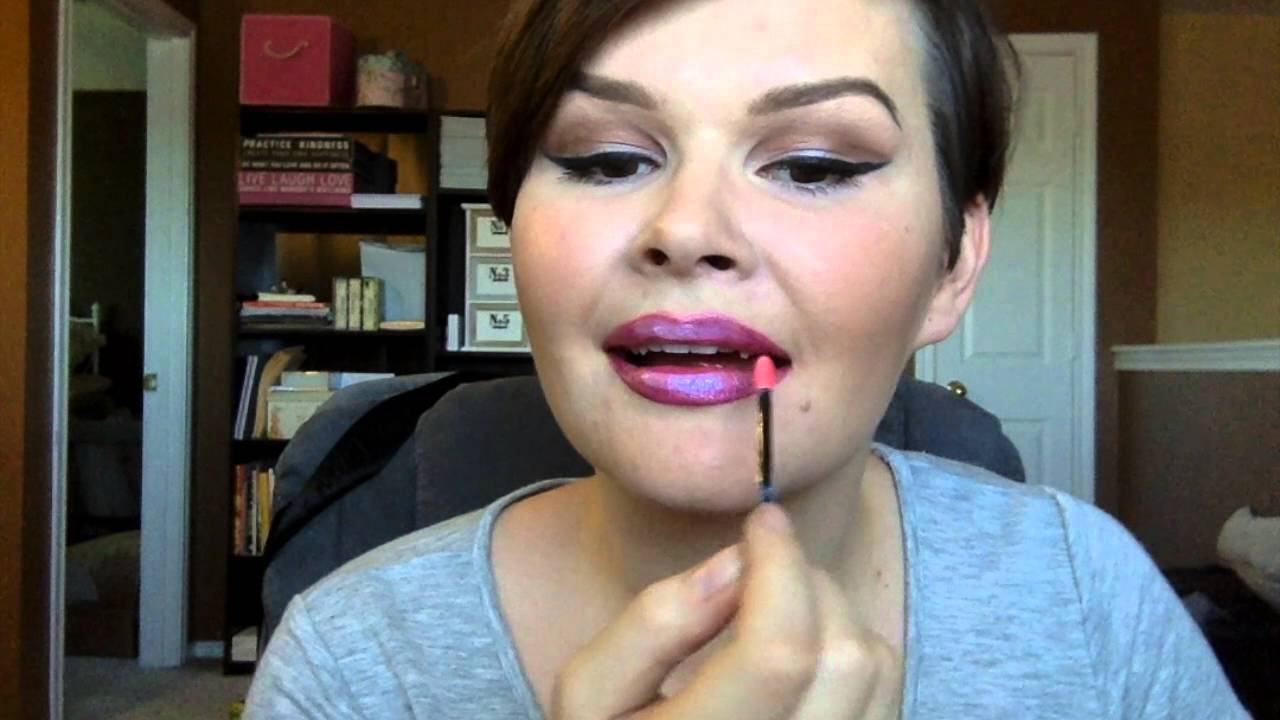 Lipsense Ombre Lip Fleur de Lisa, Plum, and Pink Flash Opal