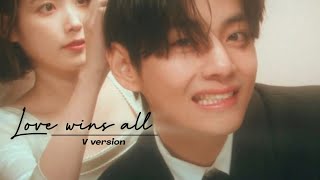 [AI COVER] 'Love wins all' by V