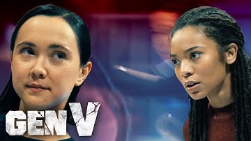 Marie Vs Jordan - Cipher Forces Supes To Fight | Gen V Season 2