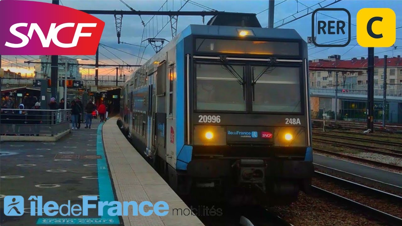 [RER C]Départ D'une Z20900 IDFM 🤝 Carmillon En Gare de Juvisy - YouTube