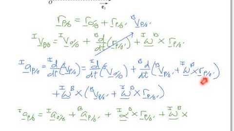 Screencast 4.2 - Acceleration on a Rotating Reference Frame