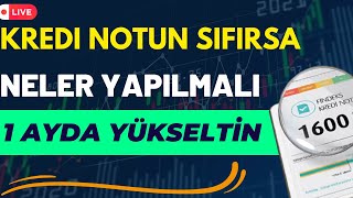 Kredi Notu Sıfır Olanların Korkulu Rüyası: Findeks ve Kredi Kartı! Kredi Notunuzu Yükseltelim