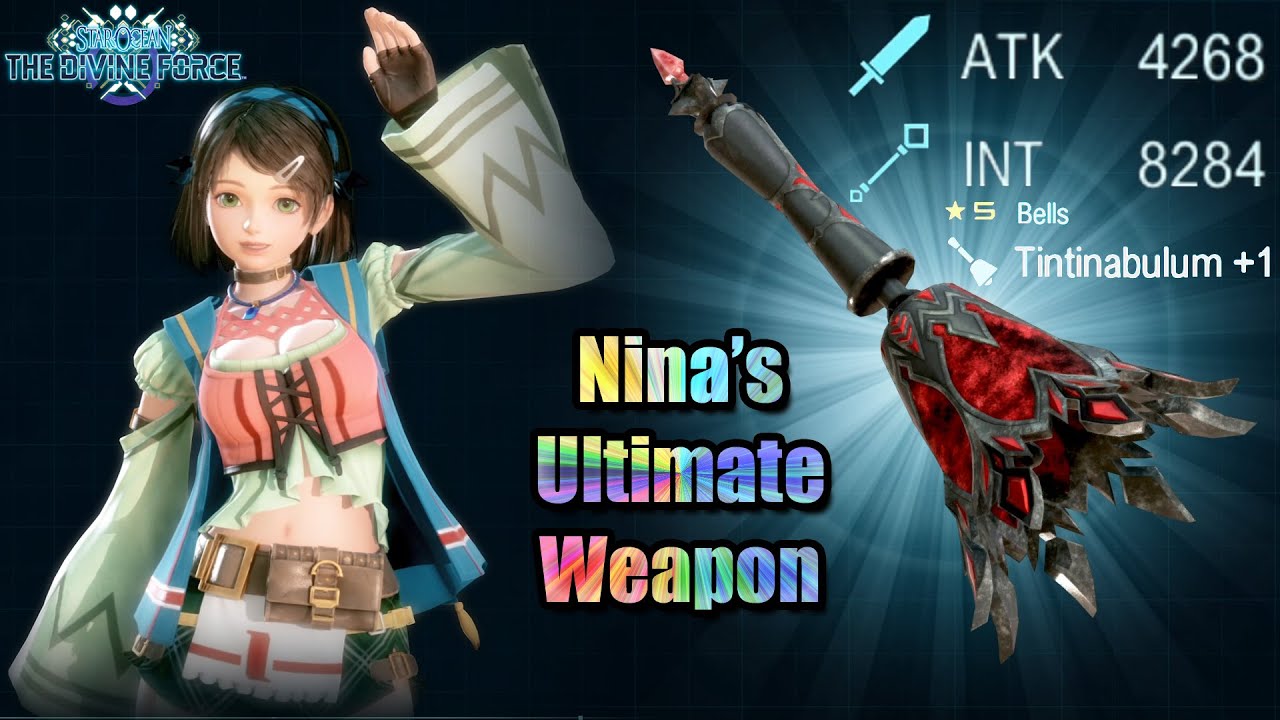 Star Ocean The Divine Force Crafting Nina's Ultimate Weapon