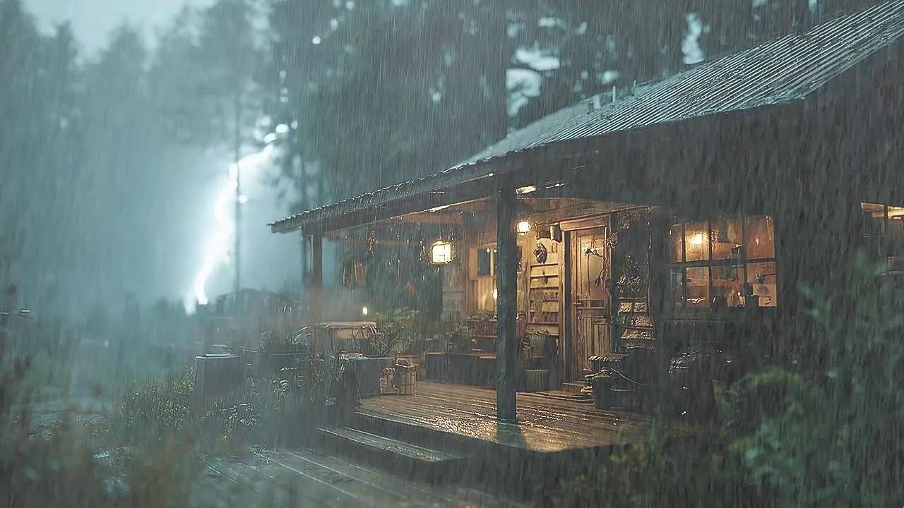 Rain Sounds For Sleeping 2026 - Sleep in Minutes | Dark Screen Rain Sounds | Meditation & Calm Mind