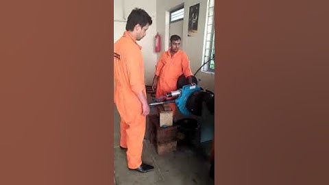 Training for Operation of Onsite Crankshaft Grinding Machine - RA Power Solutions