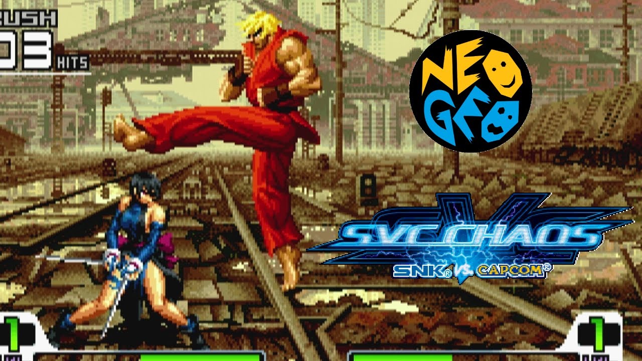 SvC Chaos: SNK Vs. Capcom playthrough (Neo Geo, 1CC) - YouTube