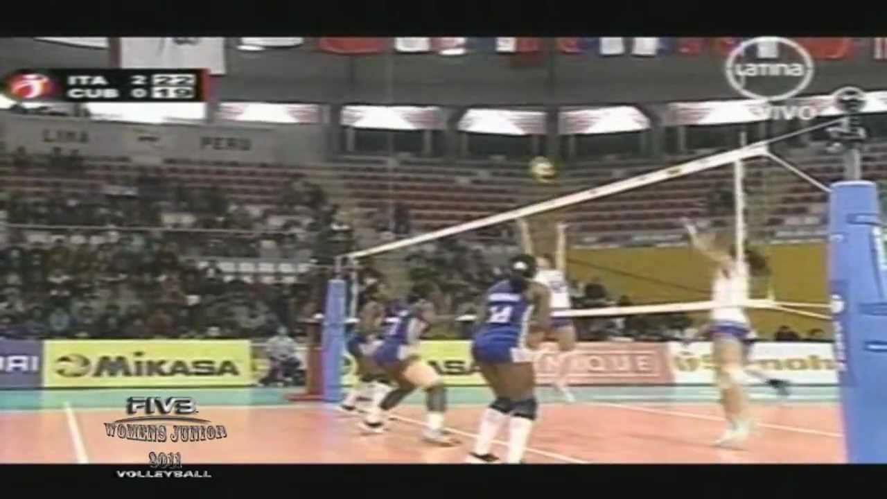 Italia x Cuba 2 FIVB Women's Junior 2011