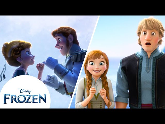 Anna Meets Hans and Kristoff