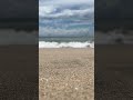 浜辺の砂と波1