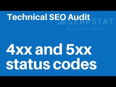 Technical SEO Audit: 4xx and 5xx Status Codes — Serpstat
