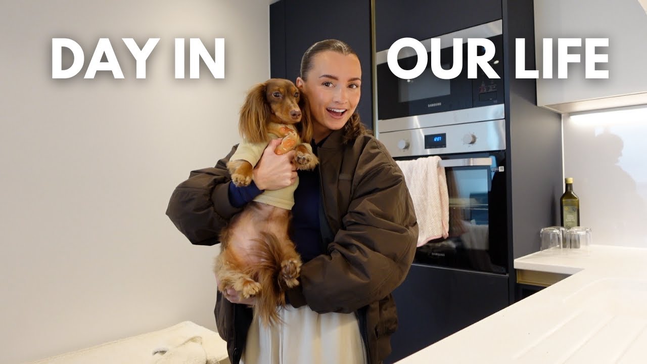 day in my life with my mini dachshund - YouTube