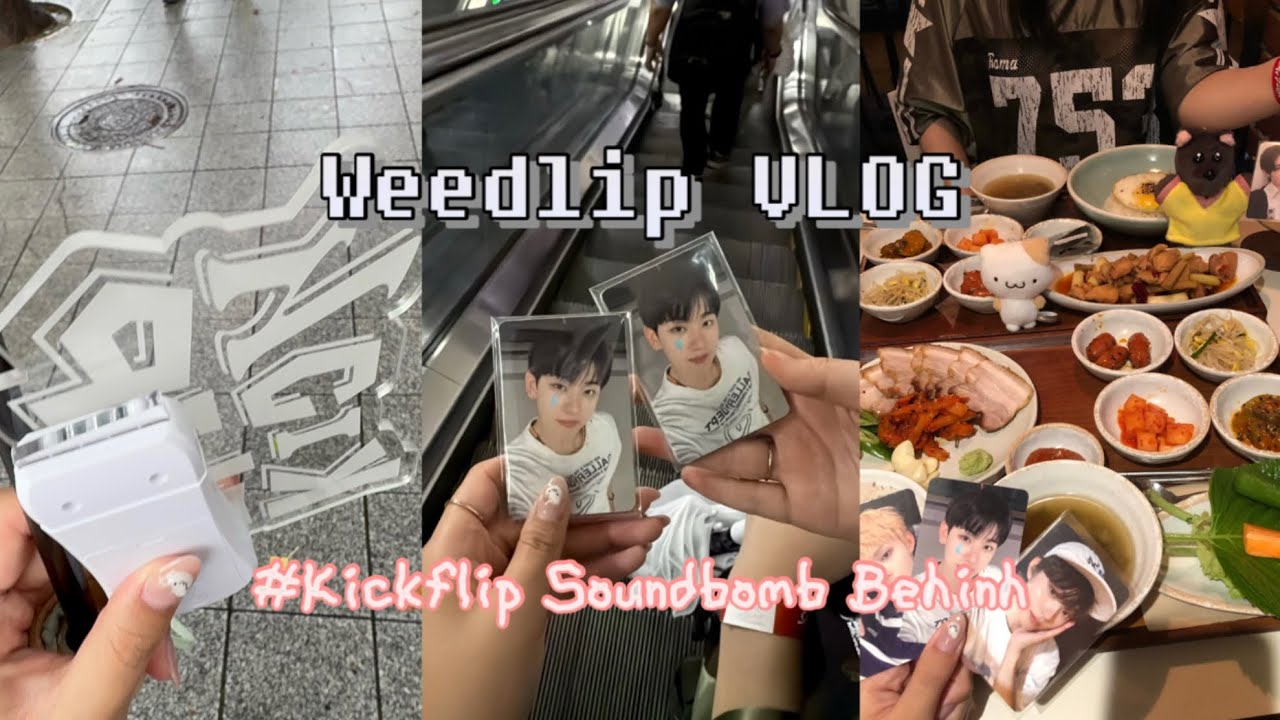 #1 빠순이 브이로그 | 위플립 브이로그 | 사운드밤 360 사녹 후기 | 킥플립이랑손을잡았다고?...