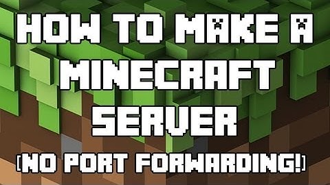 How to Make A Minecraft Server With No Port Forwarding! (Hamachi)