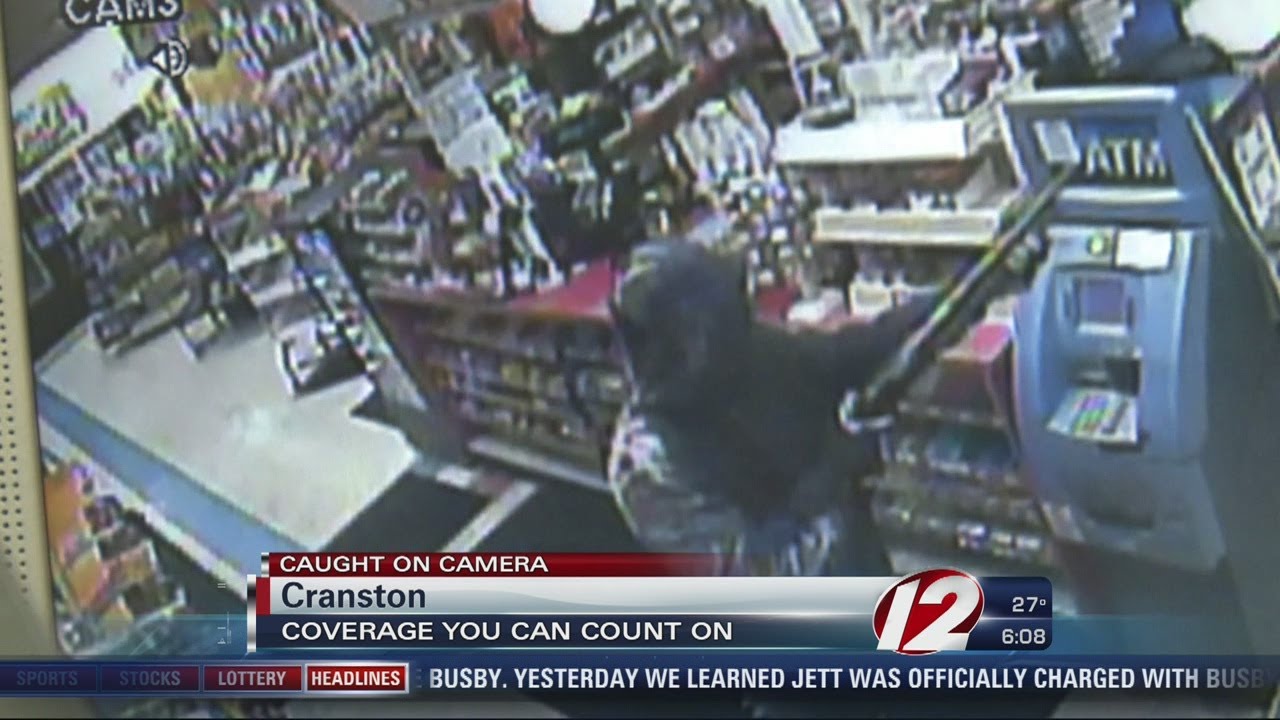 Cranston clerk battles armed robbers