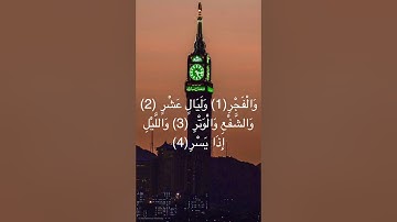 سورة الفجر الشيخ سلطان الروكان