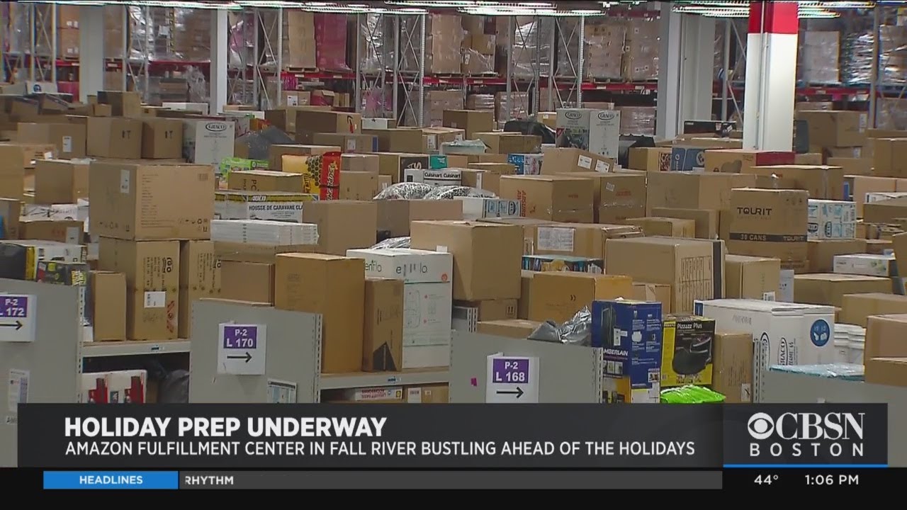 Fall River Amazon Fulfillment Center Ready For Black Friday Madness ...