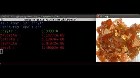 Classifying Minerals from Mindat.org with neural nets