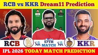RCB vs KKR Dream11 Prediction| RCB vs KKR Today Match Prediction| IPL 2026 Match 57 screenshot 4