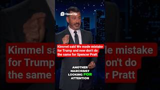 Pratt is a Trump like Narcissist said kimmel on late show #trump #spencerpratt #uspolitics #kimmel