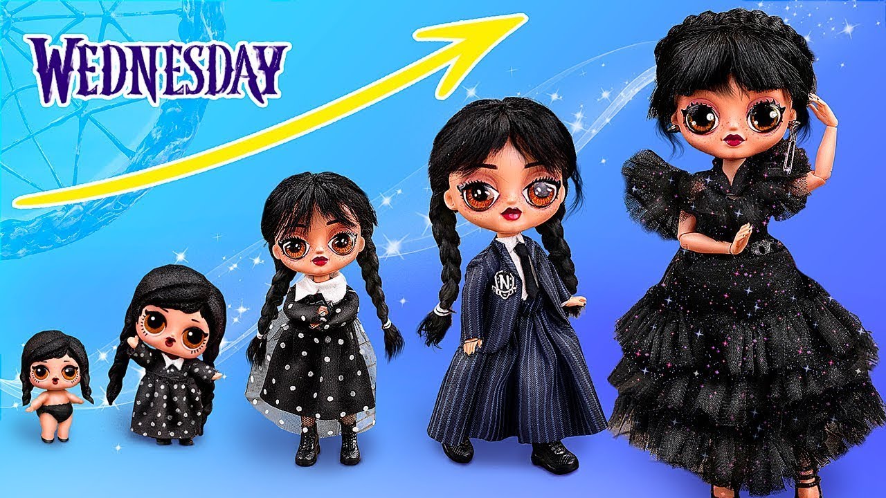 Mercredi Addams ! 30 DIY pour LOL OMG