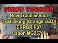 Pinoy Version Canon MG2570s Printer P07 Error | UnCut Troubleshooting Video Tutorials