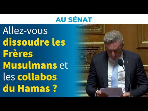 Allez-vous dissoudre les Frères Musulmans et les collabos du Hamas ? |  Stéphane Ravier - YouTube