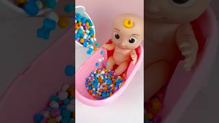 Satisfying With Unboxing & Review Miniature Bathtubs Toys, Take A Shower Set Asmr Video